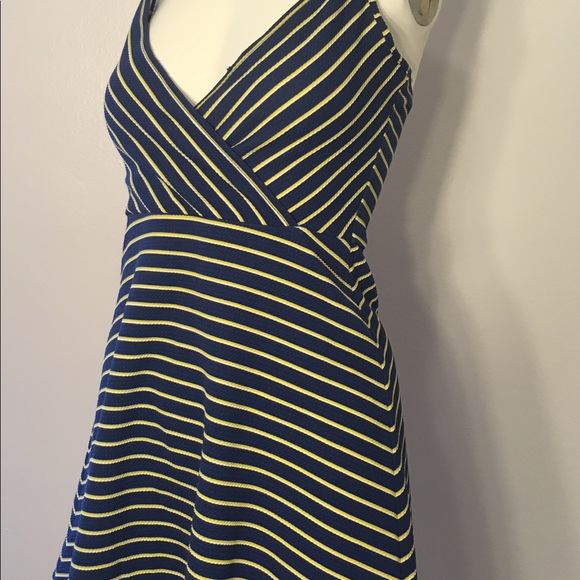 🌲Aeropostale XS Spaghetti Strap Striped Dress - Picture 3 of 5